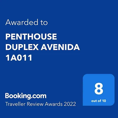 Prázdninový dům Penthouse Duplex Avenida 1a011 *